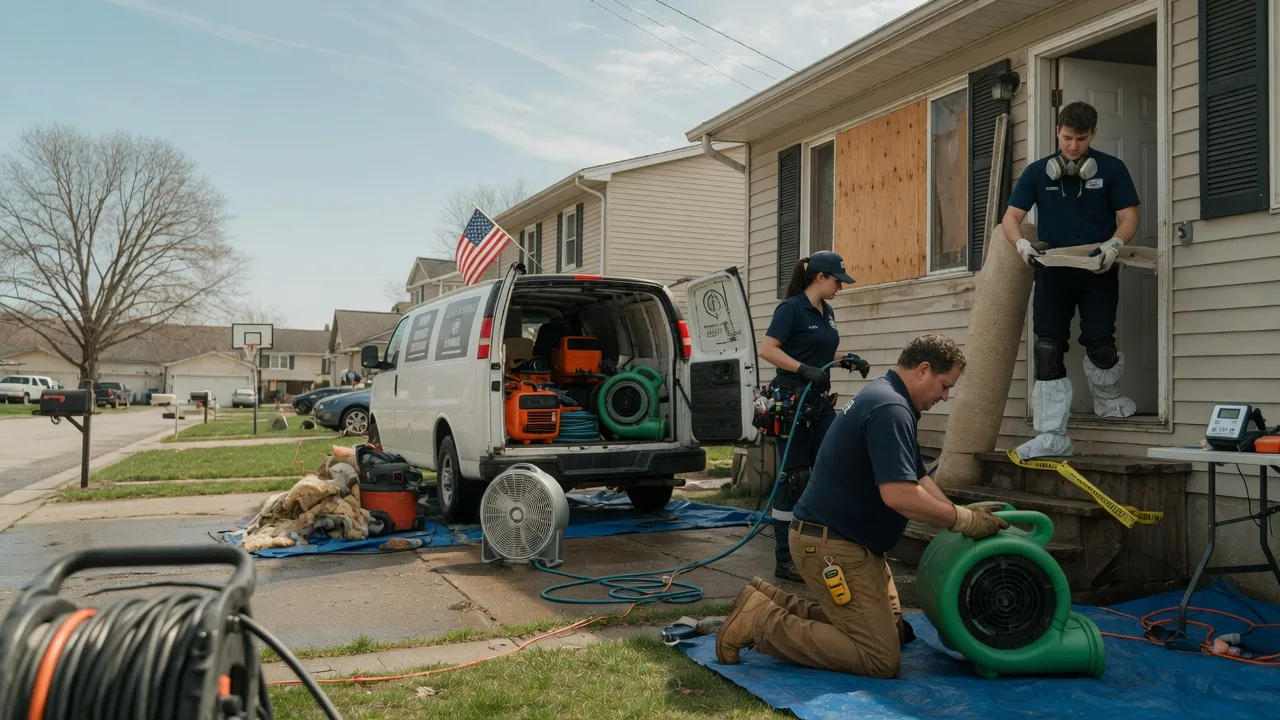 Water Damage Restoration in Otsego, MI near me